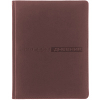 Дневник для 1-11 классов "Velvet" твердая обложка, искусственная кожа, бургунди 10-070/18