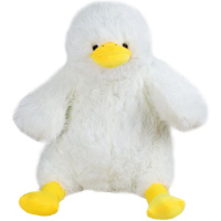 Утка Ники 55см белая ZB2505