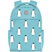 Рюкзак 29х39х13см, 565гр, 2 отделения, 3 кармана, голубой RD-145-5/1