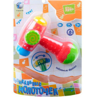 Музыкальная игрушка "Молоток" 17х12см пластик (свет, звук) T10-D719/MS1009