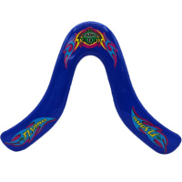 Бумеранг 30см, пластик, синий Y6355-17