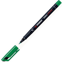 Маркер перманентный "OHpen universal" зеленый, игольчатый наконечник, толщина линии 0,4мм S 841/36