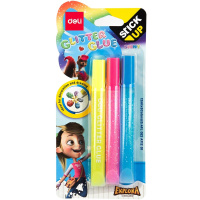 Гель-клей 3 цвета 12мл "Explora" с блестками EA71201