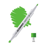 Маркер спиртовой двухсторонний "Sketchmarker" майский зеленый SM-G71