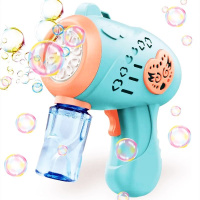 Мыльные пузыри - пистолет электрический, 10 отверстий 15х13см 2 цвета PQ2392