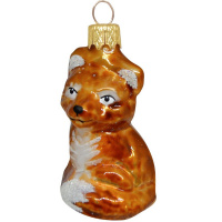 Ёлочное украшение "Лисичка" h-6см в подарочной упаковке ФУП-1815/19