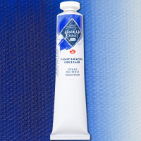 Краска масляная 46мл ультрамарин светлый туба Мастер Класс 1104501