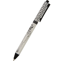 Ручка шариковая "ArtClick.Человекопес" 0,5мм синяя, автомат, корпус Soft Touch 20-0281/14