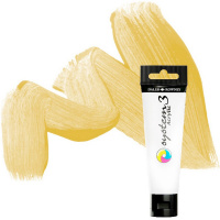 Краска акриловая 59мл пастельное золото имитация туба System 3 129059708