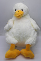 Утёнок 60см сидячий белый FM5955