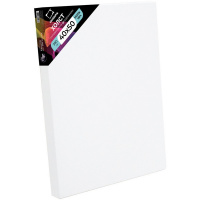 Холст на подрамнике 40х50см 380г/м2, 100% хлопок, среднее зерно 3D 344050