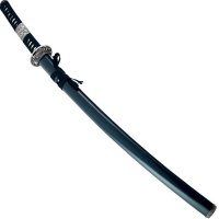 Катана самурайский меч 104см в темно-синих ножнах металл AG-194