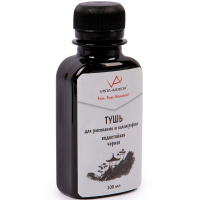 Тушь 100мл черная для каллиграфии, водостойкая VAIWR