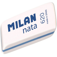 Ластик "Nata 620" прямоугольный скошенный, 56х19х12мм для стирания графита CPM620