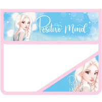 Папка на липучке А5 230х190х50мм "Зимняя красавица" 2 отделения, с клапаном, пластик ПМ-А5-36