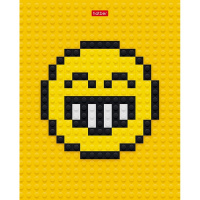 Тетрадь А5 48л клетка "Лего-SMILE!" на скобе 5 дизайнов 48Т5В1/074651
