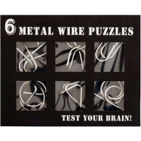 Набор головоломок 6в1 металл 19,5х16см EPP26