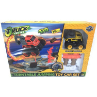 Автотрек "4х4" 28 деталей, пластик 27х40х10см (трек, машинка) KLX600-116/2000248