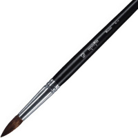 Кисть белка круглая №13 длинная ручка "Профи" 4607096500771