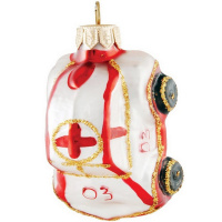 Ёлочное украшение "Автомобиль" h-9см в подарочной упаковке ФУ-69