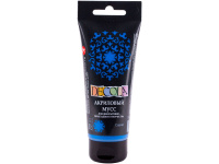 Мусс акриловый 100мл синий в тубе 146115515