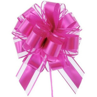 Бант - шар 5см диаметр 13см Матовый розовый Y7015-8