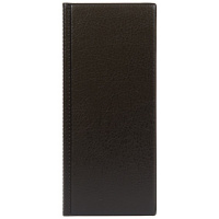 Визитница 96 визиток 12х24х1см пвх, черная 2350-107 Визитница 96 визиток 12х24х1см пвх, черная 2350-107