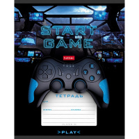 Тетрадь А5 12л клетка "Для мальчиков" на скобе 5 дизайнов 12Т5В1/062636