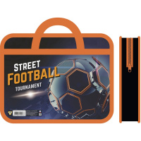 Папка с ручками 33х26х7,5см "Крутой мяч" пластик ПМ-А4-25