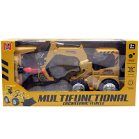 Экскаватор р/у 18х11х14см пластик (свет) LT335263