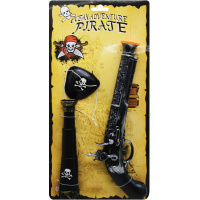 Набор "Пират" 37,5х19х4см 3 предмета, пластик 11293-24