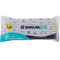 Пластилин  "ШколаСад" 240гр черный, в пакете LMC-240