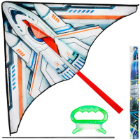 Воздушный Змей Ракета 130х65см 2 рисунка 141V-775