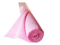 Бумага гофрированная 50х250см 011, бледно-розовая Y1748-14