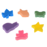 Набор штампов 6шт диаметр 5-7см, поролон Y7953-18