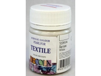 Краска акриловая по ткани 50мл белая перламутровая Декола 5228104