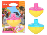 Точилка 1 отв. "Gyro" с контейнером, пластик, 2 цвета ER01301