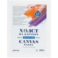 Холст на картоне, 18х24см 100% хлопок, среднее зерно, 380г/м2 239451660 Холст на картоне, 18х24см 100% хлопок, среднее зерно, 380г/м2 239451660