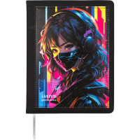 Дневник для 1-11 классов "Future Girl" твердая обложка, искусственная кожа с поролоном 2020542