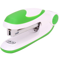 Степлер №10 15л глубина 50мм салатовый/белый E0228