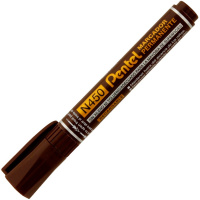 Маркер перманентный "Extra Large" коричневый, пулевидный наконечник, толщина линии 1-4мм N450EE-3