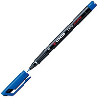 Маркер перманентный "OHpen universal" синий, игольчатый наконечник, толщина линии 0,4мм S 841/41