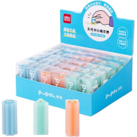 Ластик "Pupal" фигурный, 48х21х21мм пвх, 3 цвета VP156