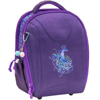 Ранец "Peacock" 38х35х19см, 800гр, 2 отделения, 2 кармана, с брелком 338-82/9