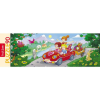 Пазлы 90 эл. "Панорама. Путешествие друзей" 29х11см 90ПЗ4_18939/058442