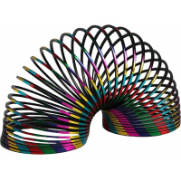 Спираль "Радуга" 6,5х7,5см металлик CH2249