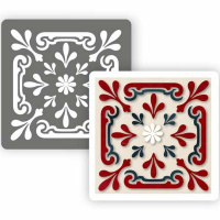 Трафарет пластиковый 15х15см ПА1-1 Трафарет пластиковый 15х15см ПА1-1