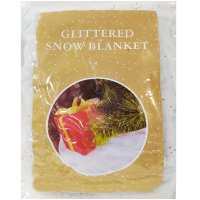 Коврик под ель 92х114см белый Y8322-19