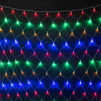 Эл/гирлянда Сетка 320 цветных диодов 3*2м, черный провод Y5924-17