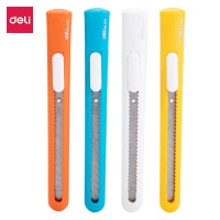 Нож канцелярский 8мм пластик, ассорти Е2025